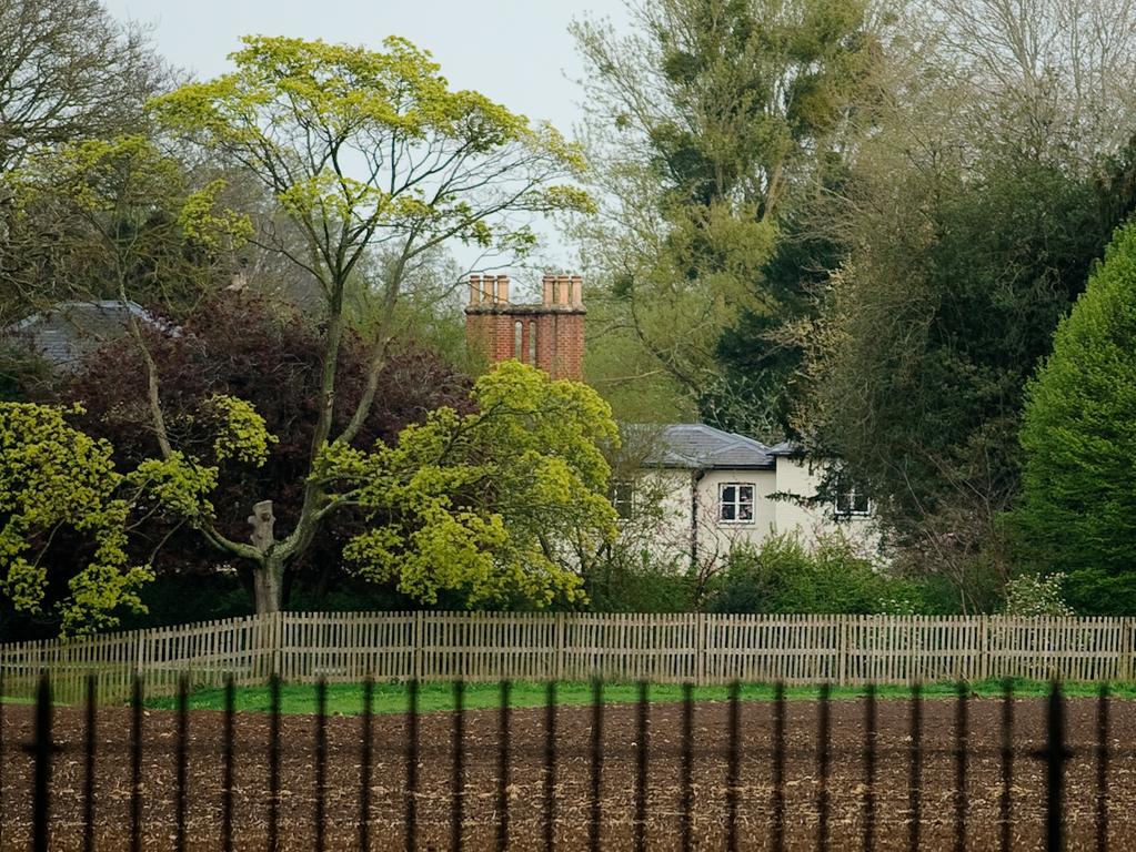 Meghan and Harry’s home at Frogmore Cottage. Picture: Getty Images