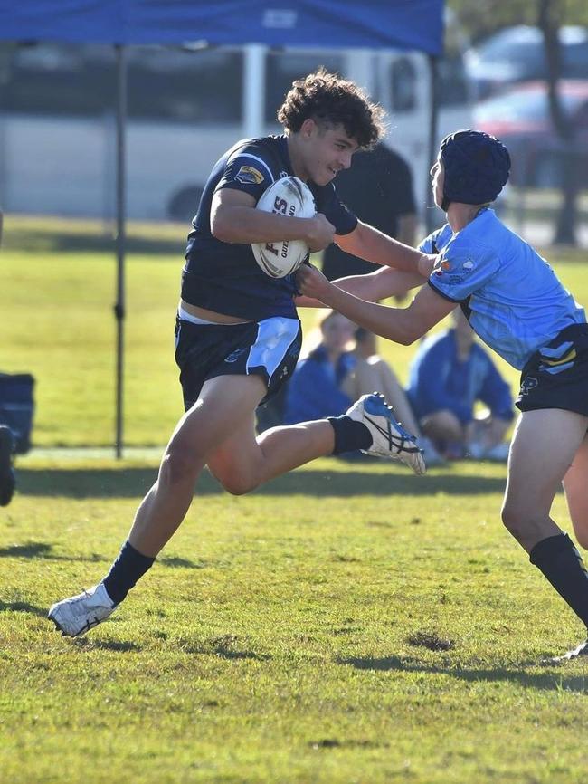 Caloundra State High School halfback Tully McLellan Picture: Contributed