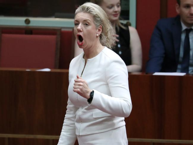 On the eve of the election campaign, Bridget McKenzie awarded $100 million to sports clubs, favouring marginal and targeted seats the Coalition needed to win. Picture: Gary Ramage