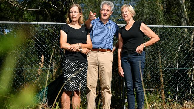 Judy Haddrick, John Atkin and Philippa Clarke. Picture: Joel Carrett