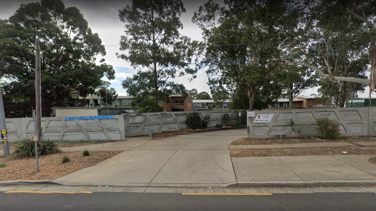 Bonnyrigg High School, in Sydney’s west, has also closed after a student tested positive. Picture: Supplied