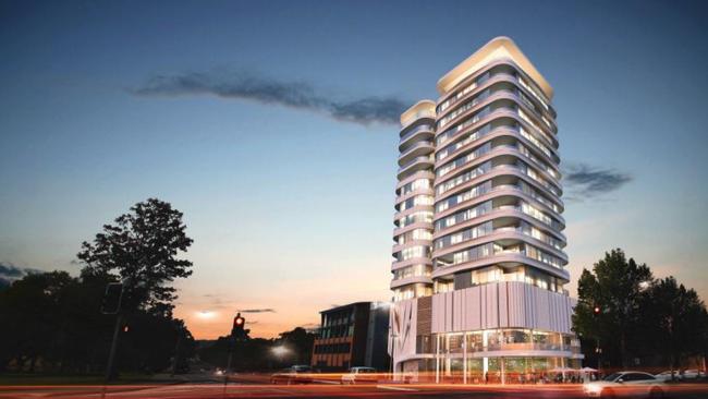 Theo Maras plans to move into a $32 million apartment project he will develop on Hutt St.