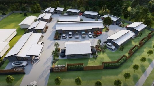 Concept plans for the new motel bound for 2 Rich St, Stanthorpe. Picture: John Kearney/SDRC