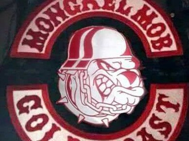 Gold Coast Mongrel Mob colours and patches.