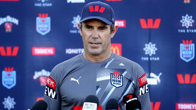 Blues coach Brad Fittler. Photo by Brendon Thorne/Getty Images.