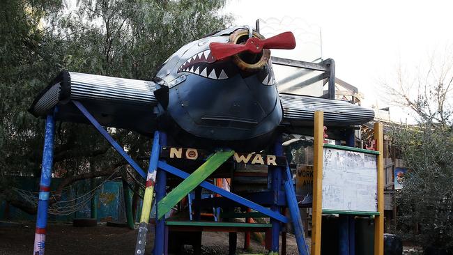 St Kilda Adventure Playground. Picture: Paul Loughnan