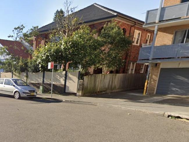 Roscoe St col de sac, Bondi Beach. Picture: Google Maps