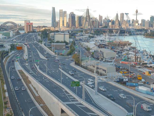 Roads and tunnels a time saver in Sydney