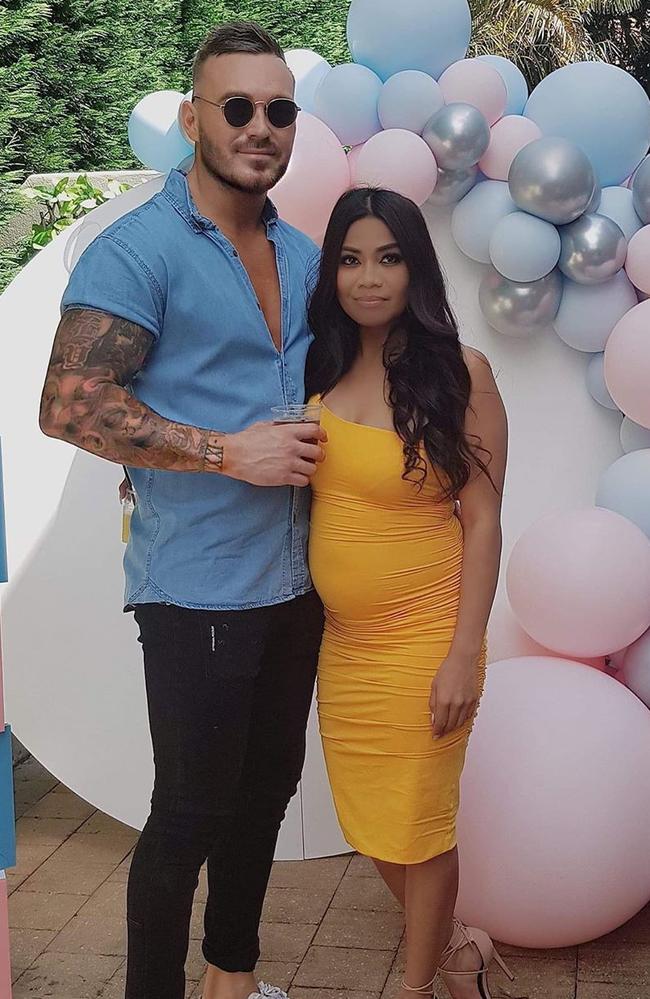MAFS star Cyrell and Love Island’s Eden no longer have any photos together on Cyrell’s Instagram. Picture: Instagram.