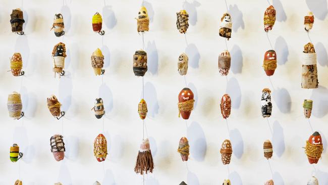 In September a collection of 174 Indigenous items, including 70 shell dolls hailed as culturally significant, were returnedfrom the Manchester University to the Anindilyakwa community of Groote Eylandt, 50km off the north coast of mainland Australia. Photo: Michael Pollard / Manchester Museum, 2022