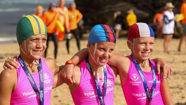 Young athletes at the NSW surf life saving championships 2025. Pictures: Supplied NSW SLS