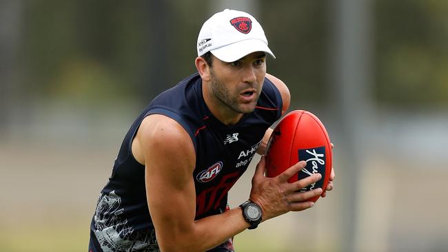 Jordan Lewis is already making ripples at Melbourne. Picture: Michael Willson/AFL Media/Getty Images