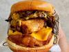 Fried dimmy, potato cake burger Victoria’s best