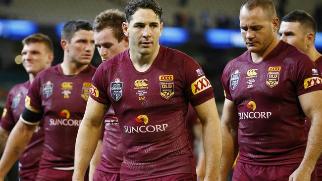 Billy Slater’s State of Origin career looks over. Picture: Michael Klein