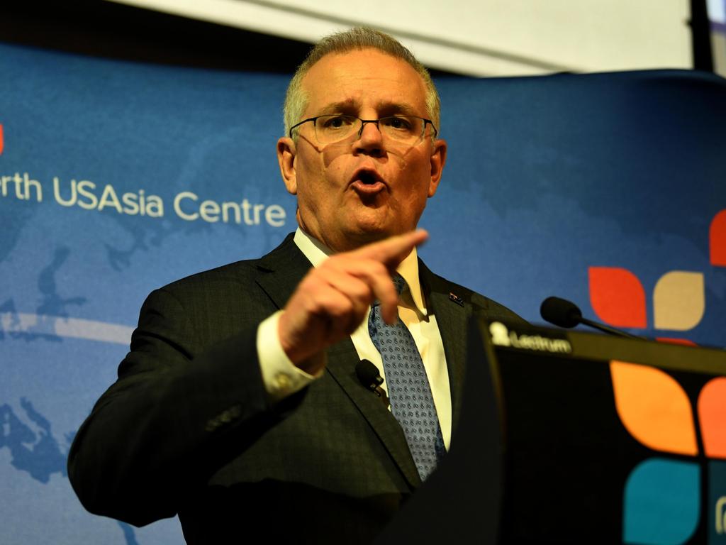 Scott Morrison is travelling to the G7 where he will look to bolster an international coalition behind Australia. Picture: NCA NewsWire / Sharon Smith