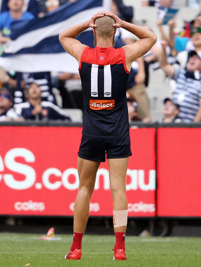 A lot has happened since Max Gawn’s Round 1 miss. Pic: Michael Klein