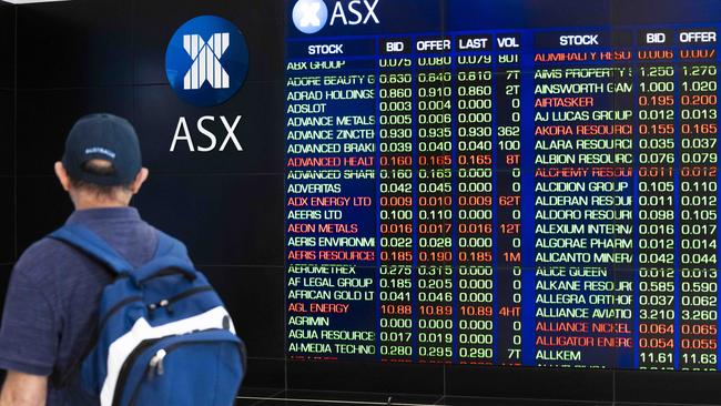 SYDNEY, AUSTRALIA - NCA NewsWire Photos - Monday, 25 SEPTEMBER, 2023:EMPLOYMENT ECONOMICSASX stock imagesPicture: NCA NewsWire / Monique Harmer