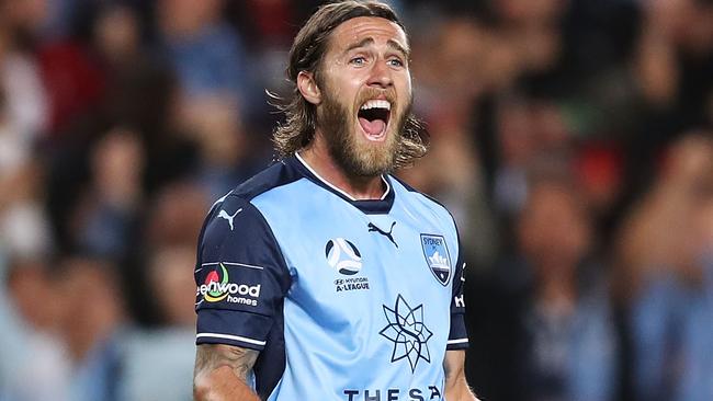 Joshua Brillante is ready to take on Brisbane Roar. Picture: Getty Images