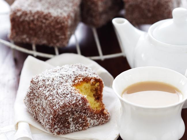 Traditional lamingtons the way you’re nanna makes them. Picture: Taste.com.au