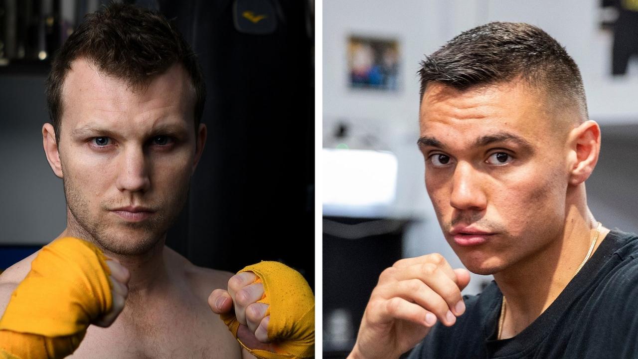 Jeff Horn paid a compliment of the highest honour towards Tim Tszyu. Picture: Getty Images