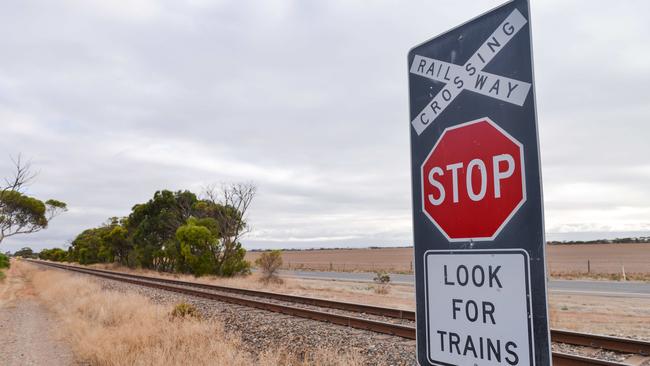 The scene of the fatal accident at Mallala. Picture: AAP / Brenton Edwards