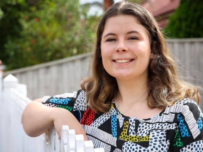 Year 12 graduate Indy Warren-Smith is getting ready for uni. Picture: Ian Currie