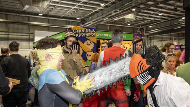 ADELAIDE, SOUTH AUSTRALIA - Advertiser Photos May 31, 2025 - Oz Comic-Con Adelaide 2025 at Adelaide Showgrounds Picture: Emma Brasier