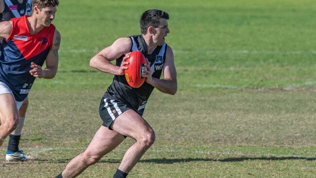 Marble Range champion Jordan Clements remains a dominant midfielder in Eyre Peninsula footy. Picture: Rosalie Calderwood