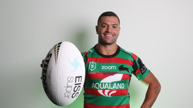 ** UNDER EMBARGO -  PLEASE SPEAK TO DT PIC DESK BEFORE USE ** NRL Grand Final 2021., Rabbitohs Player, Braidon Burns., Picture: NIGEL HALLETT