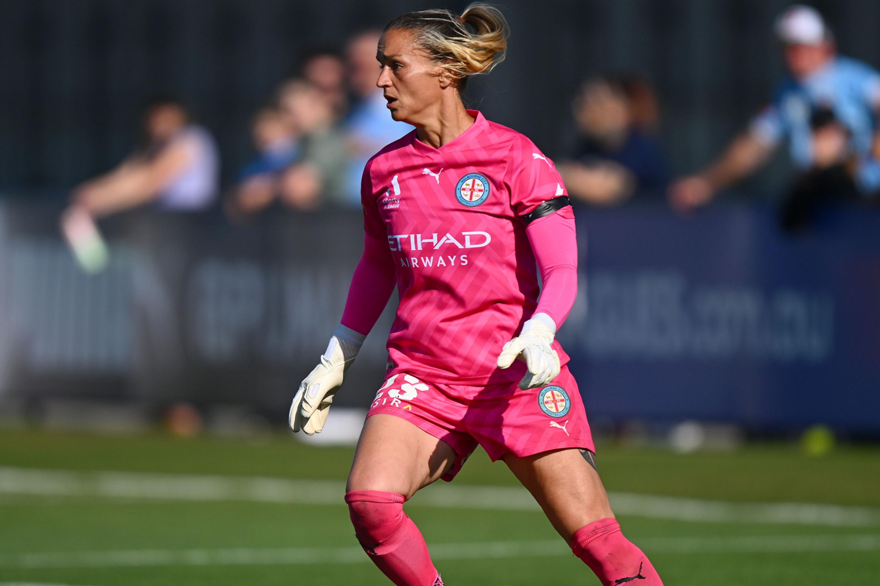 Barbieri could play her first A-Leagues’ Grand Final at 44. Picture: Morgan Hancock/Getty Images