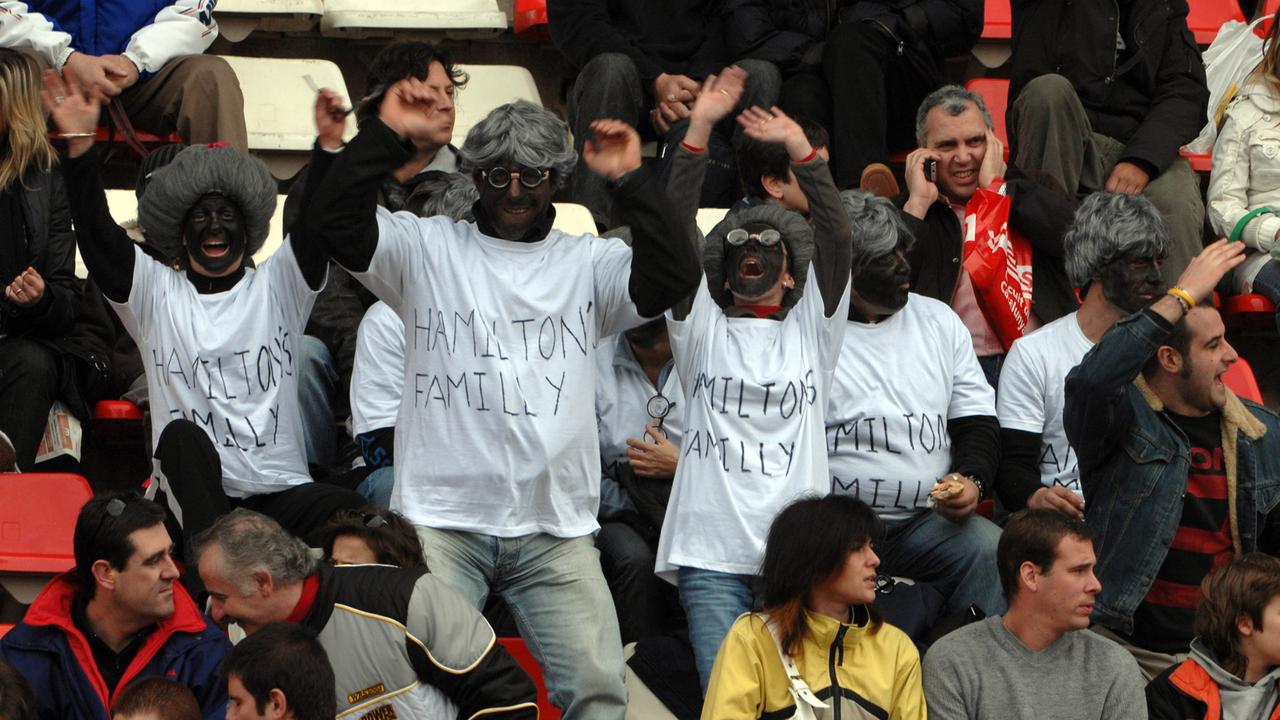 F Lewis Hamilton Blackface Incident Spain Testing