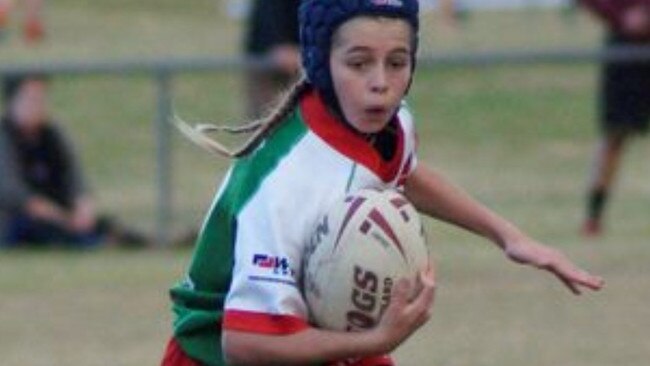 Wynnum Manly junior Emily Whittaker.