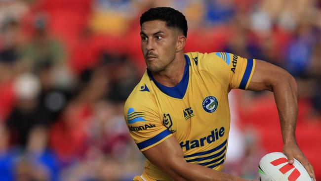 Parramatta five-eighth Dylan Brown is heading to the Knights on a monster deal. Pic: NRL