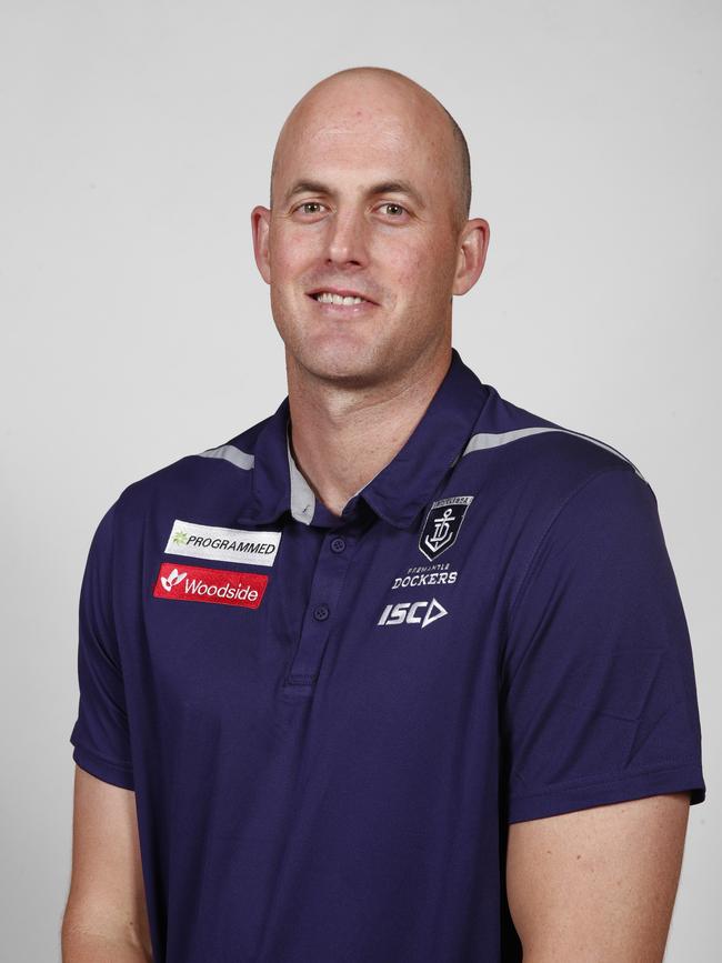 Fremantle’s new caretaker coach David Hale. Picture: Adam Trafford/AFL Media