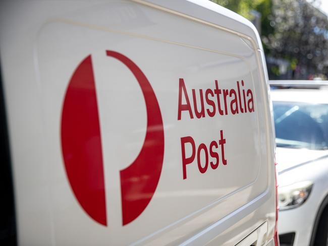 Australia Post is on track to run at a loss for the first time since 2015 and the government has flagged that changes will likely be necessary to keep the business viable. Picture: NCA NewsWire / Christian Gilles