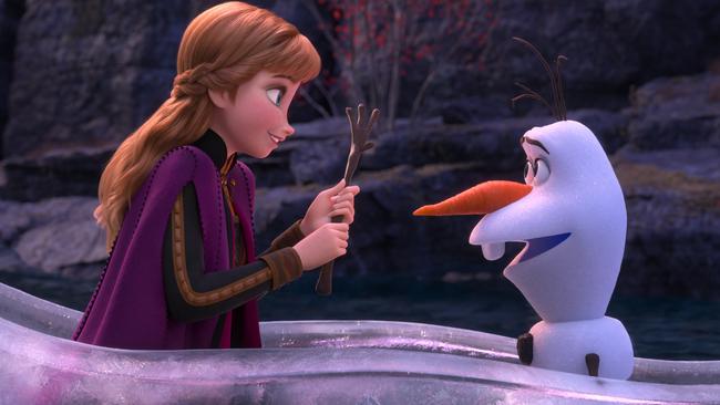 Anna gets mostly sidelined in the storytelling in the sequel. Picture: Disney