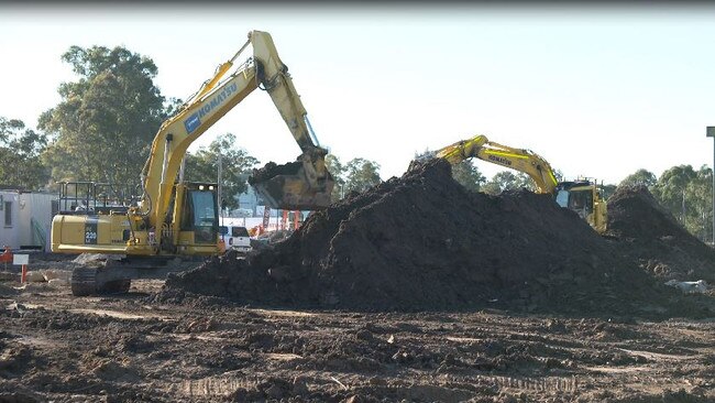 Construction began on ING bank's new $11 million call centre in 2020. Picture: supplied