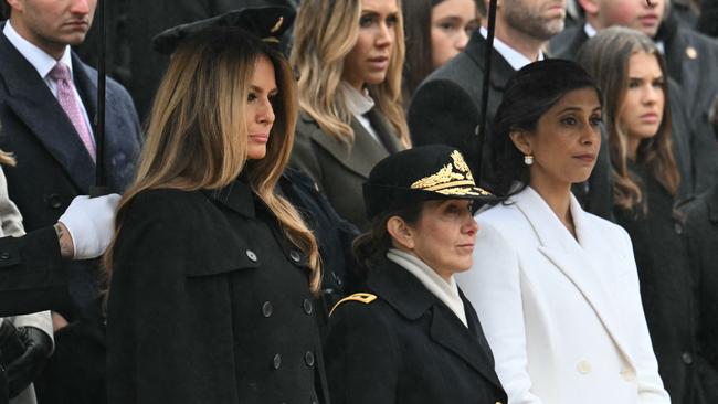 Melania and Usha Vance are defined by ambition, inscrutability and steeliness. Picture: Jim Watson/AFP