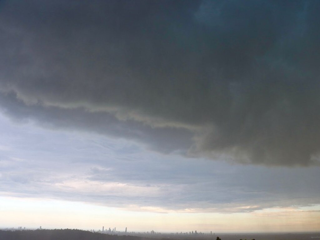 Storm clouds over the South East. Picture: Supplied by Marian Frew/Mazmoments_Photography