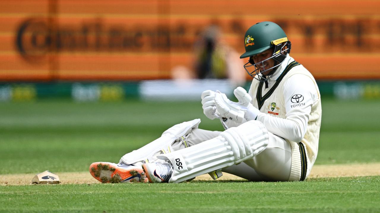 Usman Khawaja has found himself in the headlines for reasons other than his batting this summer. Picture: Getty