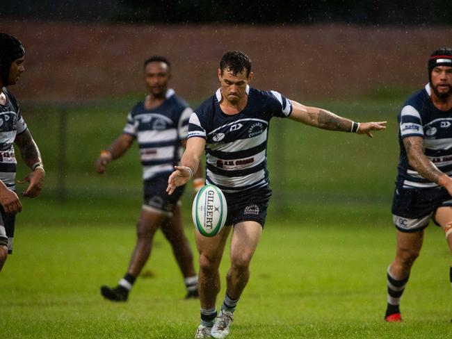 Captain Zach Phillips will direct the play for Casuarina Cougars in the preliminary final. Photo: Che Chorley