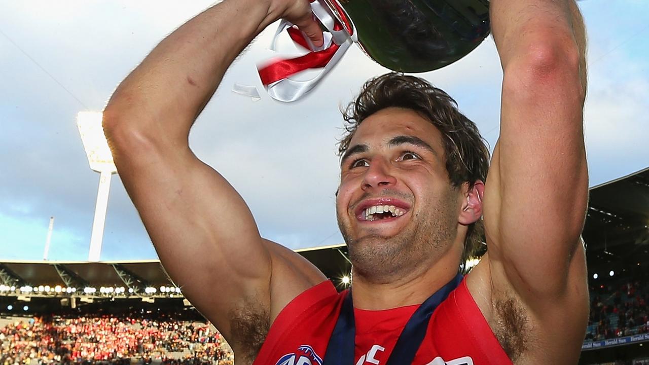 Josh Kennedy has tasted premiership glory. Photo by Quinn Rooney/Getty Images