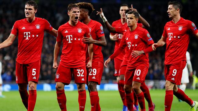 Bayern Munich will have a four-point when the Bundesliga resumes shortly.