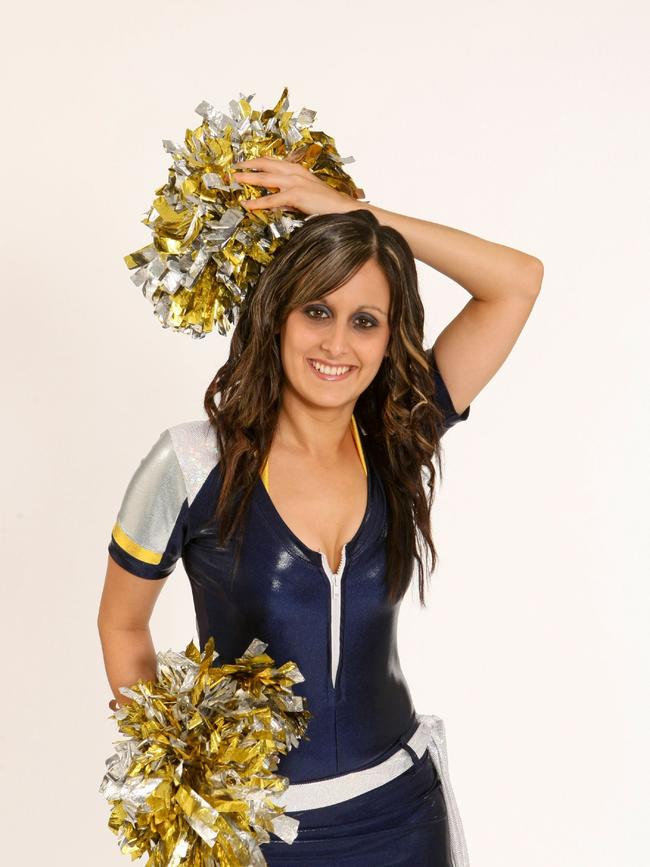 Norlth Queensland Cowboys Spirit cheerleader, Zoey Ruggieri.