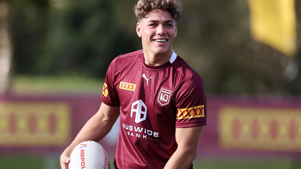 Reece Walsh’s signing will boost the Broncos. Picture: Nigel Hallett