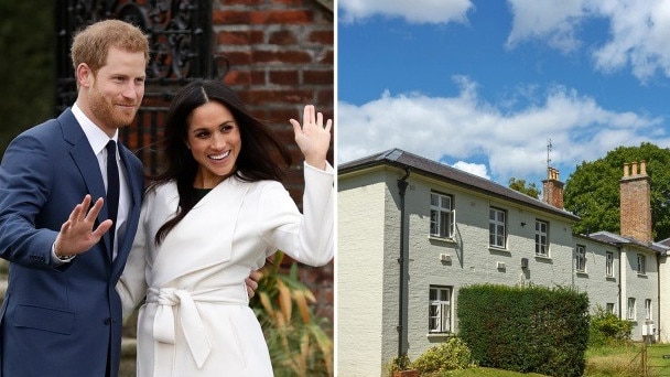 Harry and Meghan have been evicted from Frogmore Cottage.