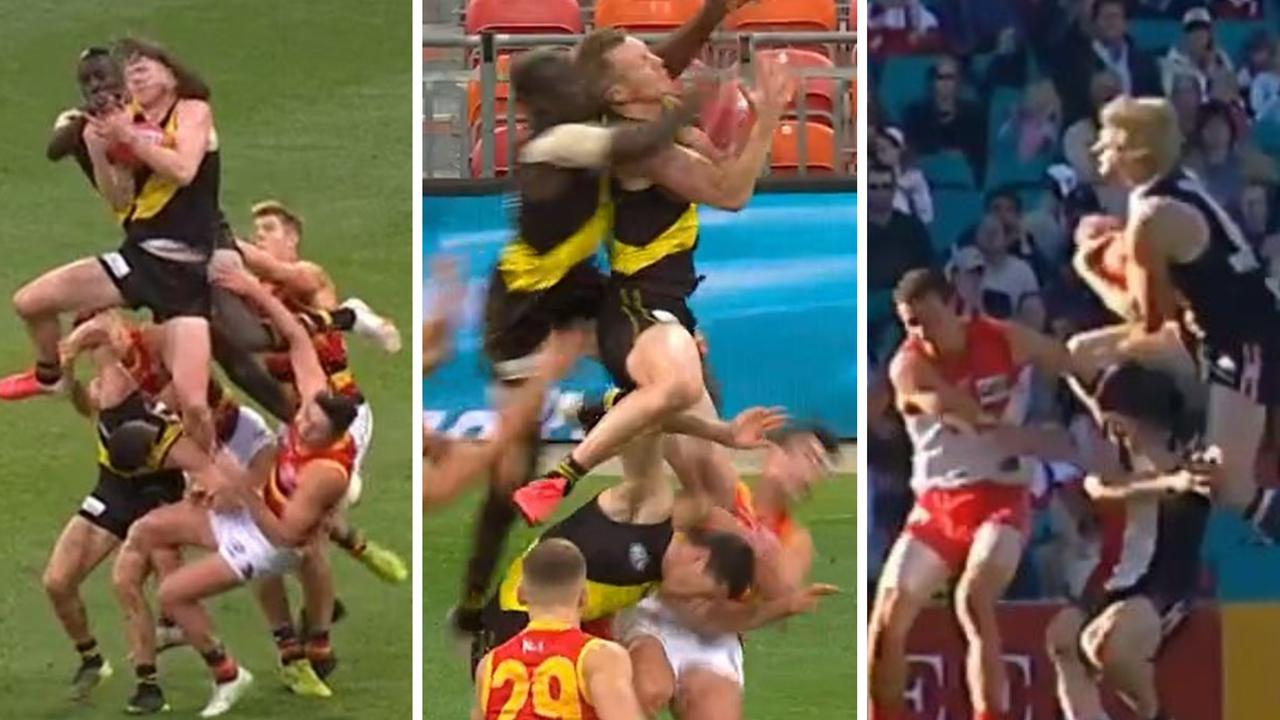 AFL 2021: Jack Riewoldt Mark of the Year video, Richmond ...