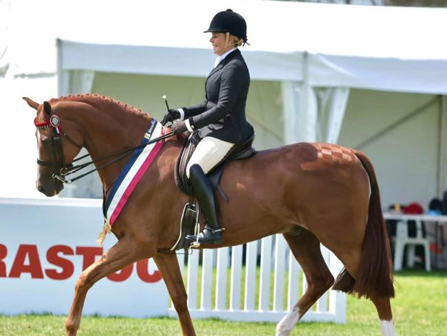 Ms Imrie’s charges relate to her alleged conduct after a showjumping event at the Croydon Agricultural Show in February. Picture: Facebook ,