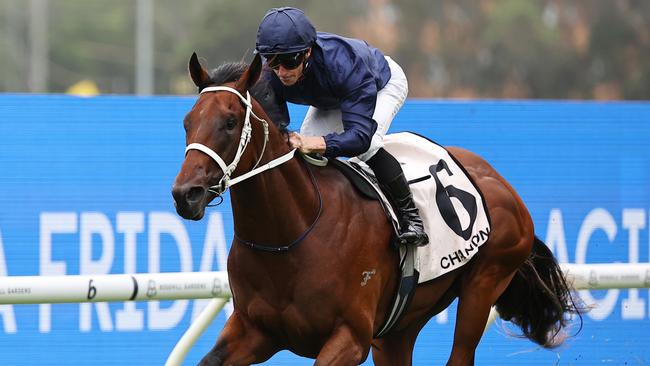 Wodeton is the Golden Slipper favourite but needs to win the Todman Stakes to be certain of a start. Picture: Jeremy Ng/Getty Images