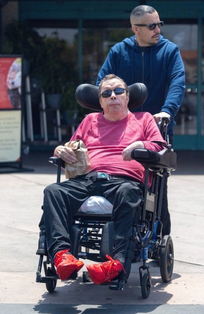 Actor Tim Curry spotted leaving a Los Angeles supermarket on May 15. Picture: BackGrid